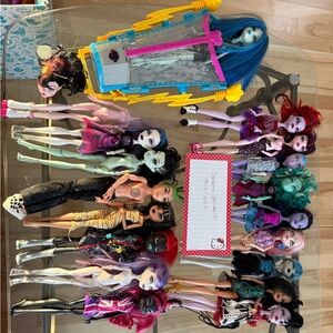 Monster High Doll Collection with Accessories